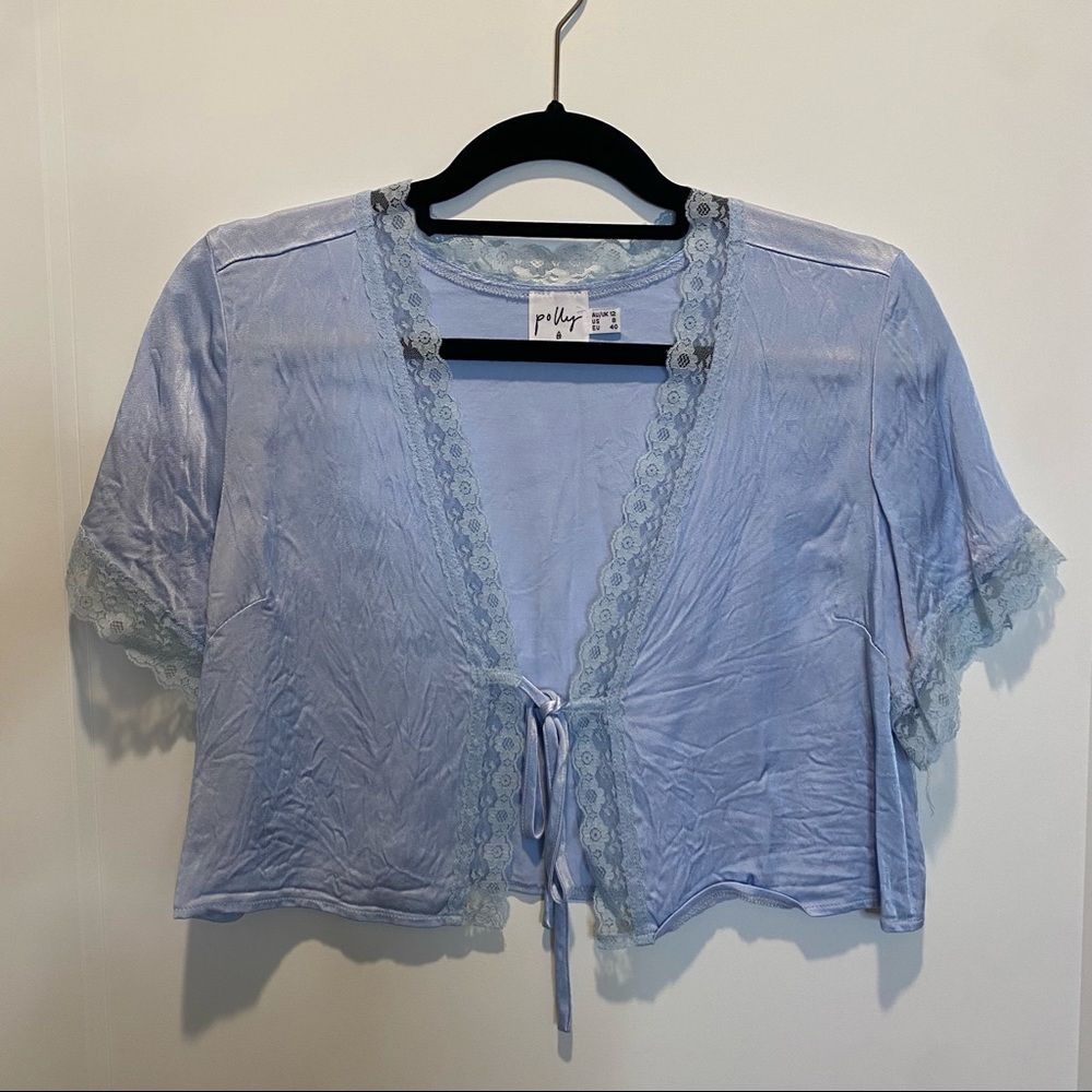 Princess Polly Silk Crop Top
